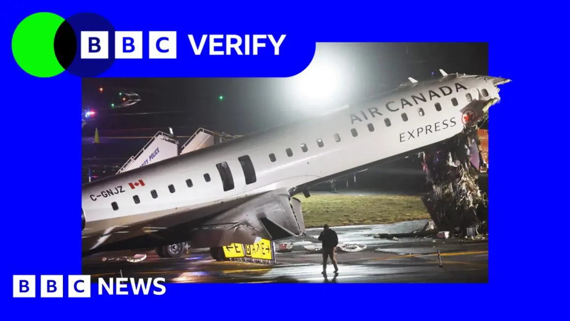 Những giây phút trước khi máy bay Air Canada rơi tại LaGuardia