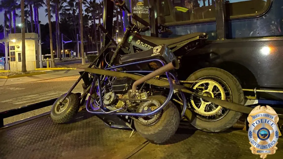 Cảnh sát Long Beach bắt thiếu niên, thu hồi 5 xe điện sau màn &#8216;street takeover&#8217;