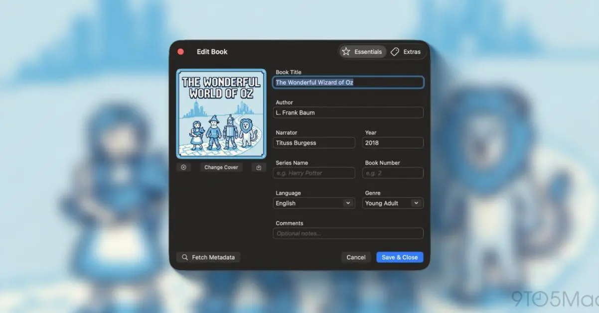 AudioBo: Ứng dụng Mac giúp chuyển đổi tập tin âm thanh thành audiobook M4B dễ dàng