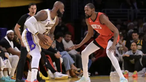 Durant, Rockets Sẽ Đối Đầu LeBron, Lakers Ở Game 1 Vòng 1 Miền Tây