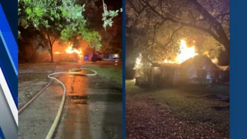 Không có thương vong sau vụ cháy nhà kho ở Magnolia