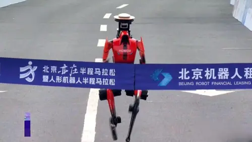 Robot phá kỷ lục marathon, báo hiệu bước tiến công nghệ mới