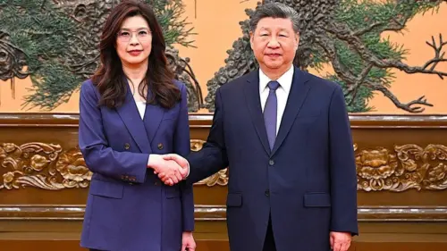 Lãnh đạo đối lập Đài Loan gặp Chủ tịch Trung Quốc Tập Cận Bình