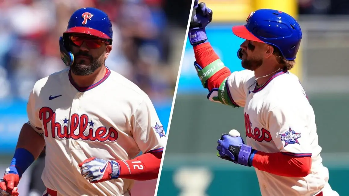 Schwarber, Harper cung cấp tia lửa cần thiết khi Phillies đánh bại D-backs