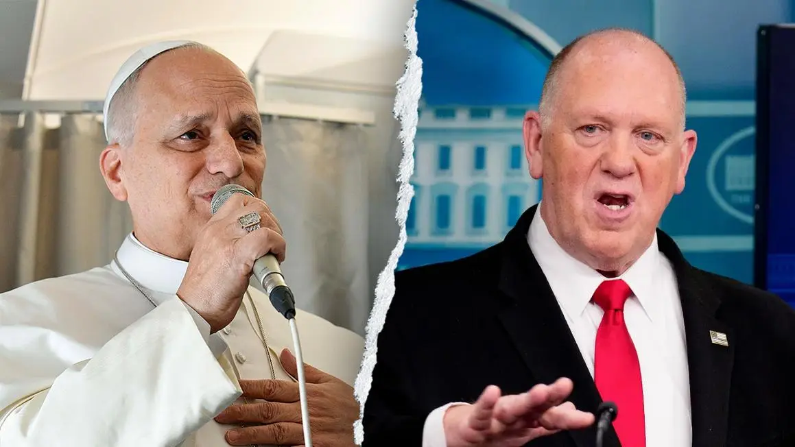 Ông Tom Homan, người phụ trách biên giới của Tổng thống Trump, mời Giáo hoàng Francis tham gia cùng các đặc vụ ICE.