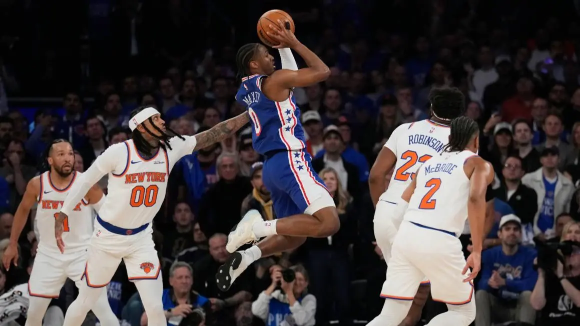 NBA Playoffs: Knicks Đè Bẹp 76ers 137-98 Trong Trận Mở Màn Vòng Hai