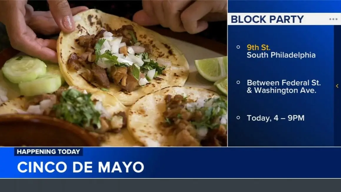 Tiệc mừng Cinco de Mayo tại Nam Philadelphia