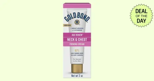 Kem dưỡng da vùng cổ Gold Bond 12 đô la giúp cải thiện tình trạng da ‘chảy xệ, nhăn nheo’