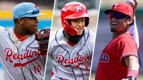 Năm tuyển thủ triển vọng của Phillies đang thi đấu xuất sắc ở các tuyến dưới