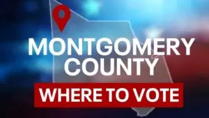 Địa điểm bỏ phiếu sớm bầu cử sơ bộ tại Quận Montgomery, Texas ngày 26 tháng 5