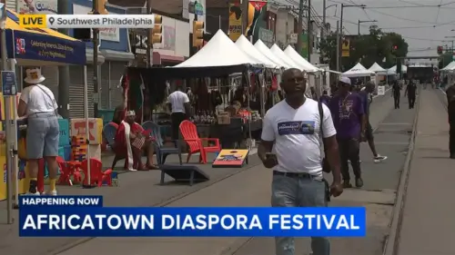 Lễ hội Africatown Diaspora tôn vinh văn hóa Châu Phi và Caribe ở Tây Nam Philadelphia