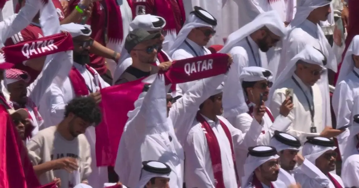 Người hâm mộ Qatar hiện diện và cổ vũ đội nhà tại FIFA World Cup 2026