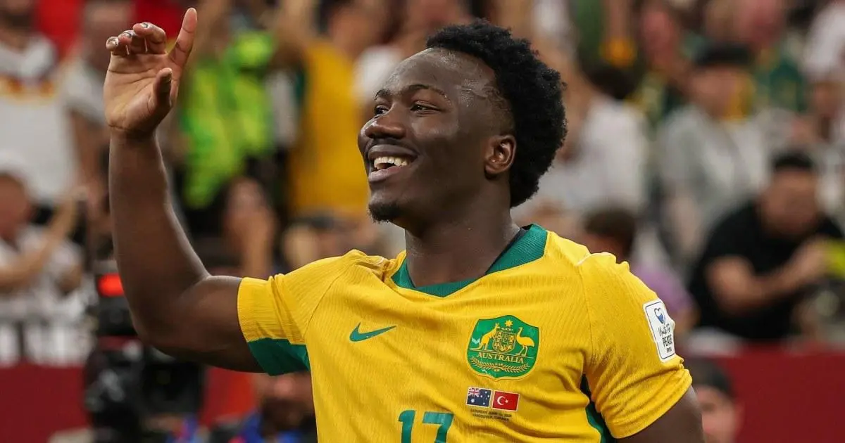 Bàn thắng đẹp mắt của Nestory Irankunda mở tỷ số cho Australia trước Thổ Nhĩ Kỳ tại World Cup 2026