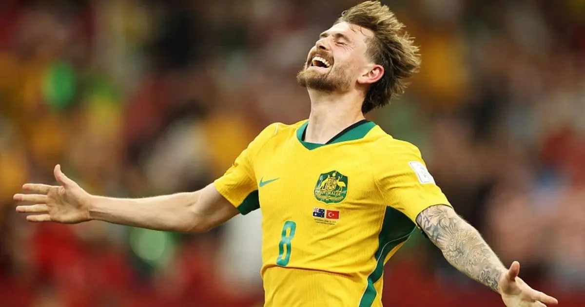 Connor Metcalfe ấn định tỷ số cho Australia trước Thổ Nhĩ Kỳ tại World Cup 2026