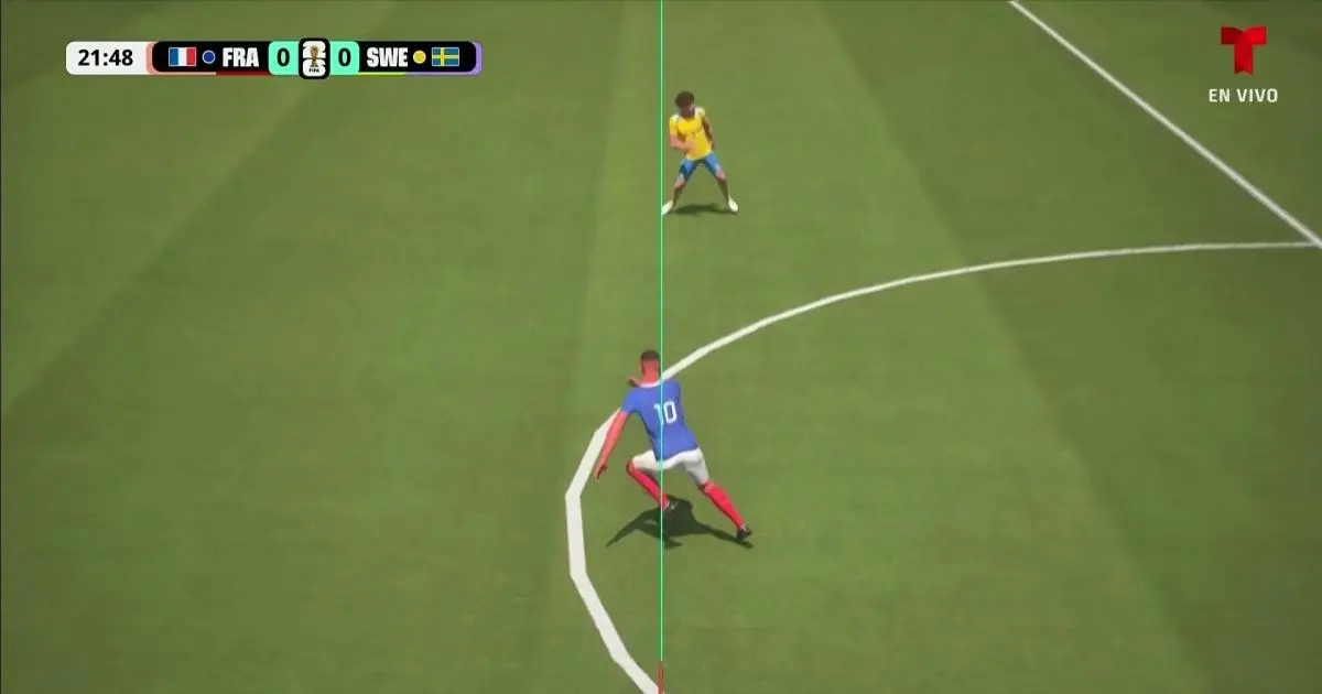 Bàn thắng của Mbappé bị từ chối vì việt vị