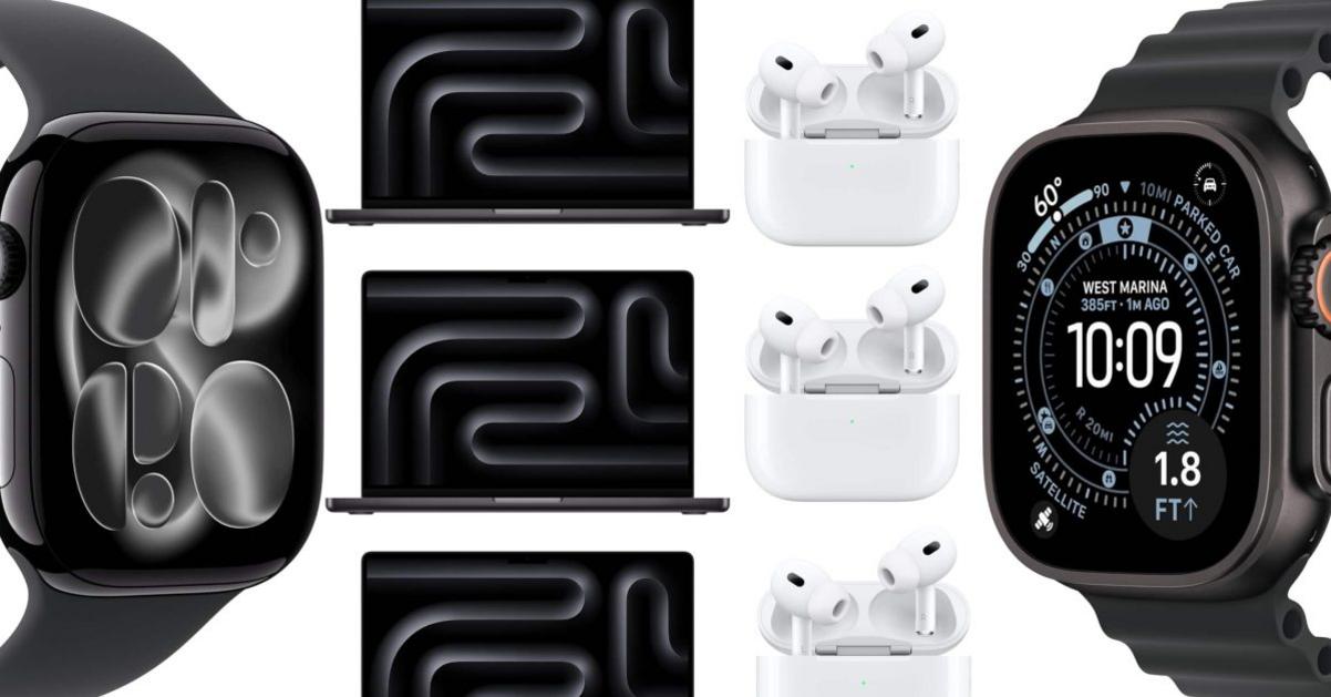 Ưu đãi hiếm có: Apple Watch Ultra 3 giảm giá gần 100 đô, AirPods Pro 3 chỉ còn 179 đô, MacBook Pro M5 giảm 200 đô và nhiều hơn nữa