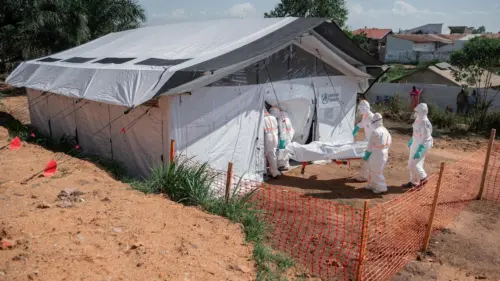 Congo báo số ca Ebola tăng kỷ lục trong một ngày
