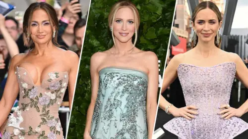 Jennifer Lopez, Brittany Snow, Emily Blunt Nổi Bật Với Đầm Lộng Lẫy Trên Thảm Đỏ