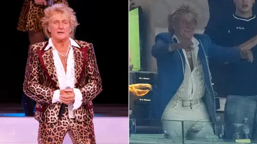 Rod Stewart bị chỉ trích vì ‘vô tâm’ khi dự World Cup chỉ một ngày sau hủy show