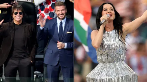 Tom Cruise, David Beckham, Katy Perry và dàn sao hạng A đổ bộ các trận đấu World Cup 2026