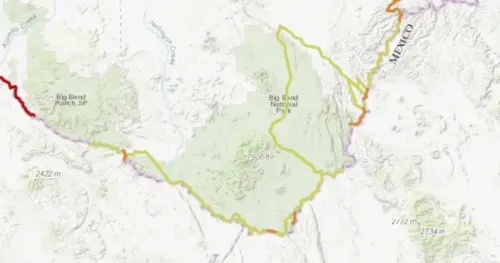Texas yêu cầu ngừng thi công tường biên giới gần Big Bend