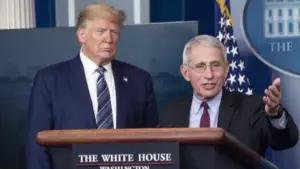 Nhật ký của Tiến sĩ Anthony Fauci tiết lộ cách Tổng Thống Trump và Biden xử lý Covid-19