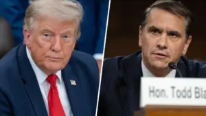 Tổng Thống Donald Trump Cân Nhắc Rút Đề Cử Todd Blanche Giữa Việc Trì Hoãn Bỏ Phiếu