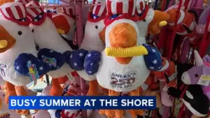 Các doanh nghiệp ở Wildwood, New Jersey ghi nhận đà tăng trưởng hè sau tuần lễ Độc Lập bận rộn