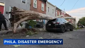 Bão gây thiệt hại lan rộng khắp Philadelphia khi các đội nỗ lực khôi phục điện