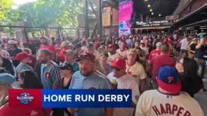 Người hâm mộ Phillies lấp đầy Sân vận động Công dân Ngân hàng cho Home Run Derby 2026