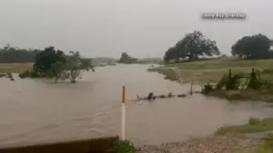 Cảnh báo lũ quét được ban hành cho các khu vực thuộc Texas Hill Country đến tối thứ Năm