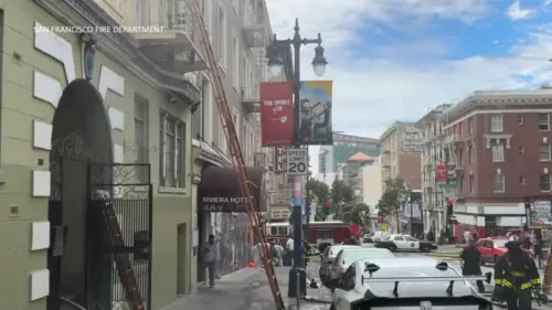 Cháy lớn tại chung cư 6 tầng ở San Francisco