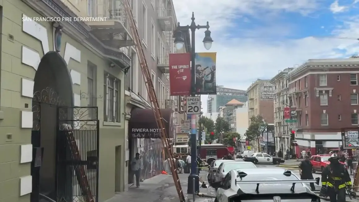 Cháy lớn tại chung cư 6 tầng ở San Francisco