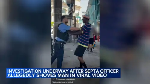SEPTA điều tra sau khi video ghi lại cảnh viên chức đẩy người đàn ông tại trạm Allegheny