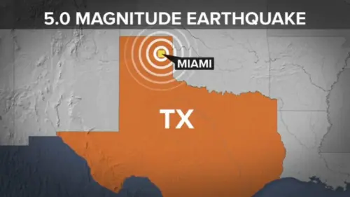 Chuyên gia lý giải khoa học đằng sau trận động đất lớn ở Texas Panhandle