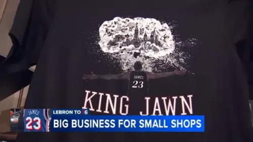 LeBron James Gia Nhập 76ers, Mang Lại Làn Sóng Kinh Doanh Cho Các Doanh Nghiệp Nhỏ