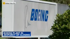Nhà máy Boeing tại Ridley Township đối mặt tương lai bất định