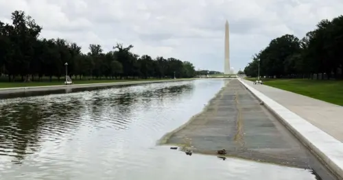 Nhân chứng vụ hồ Lincoln Memorial cho biết khu vực đã hư hại từ trước