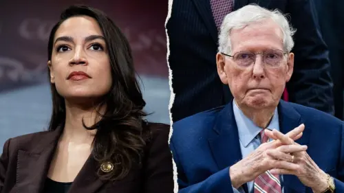 Alexandria Ocasio-Cortez lên tiếng về tình trạng vắng mặt kéo dài của Thượng nghị sĩ Mitch McConnell