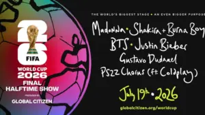 Thông tin về Halftime Show lịch sử của World Cup 2026