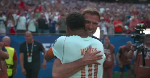 Jurgen Klopp và Kylian Mbappé có khoảnh khắc đáng nhớ tại Boston