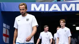 Harry Kane và đội tuyển Anh đến Miami đối đầu Erling Haaland ở tứ kết