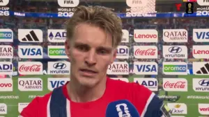 Martin Odegaard: Nỗ lực của Na Uy ở World Cup rất đáng ghi nhận