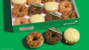 Nơi tìm mua bánh rán Krispy Kreme mới vị bánh quy Girl Scout tại Houston