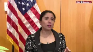 Nữ Chánh án Quận Harris, Lina Hidalgo, thông báo bà mắc bệnh bạch hầu và sẽ giảm tần suất xuất hiện trước công chúng