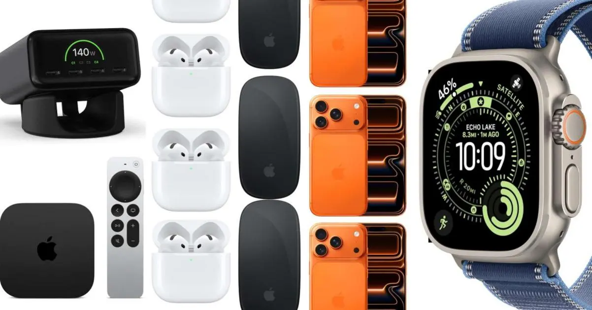 Ưu đãi đặc biệt: Apple Watch Ultra 3 giảm gần 140 USD, Apple TV 4K, iPhone 17 Pro/Max giá tốt, phụ kiện sạc