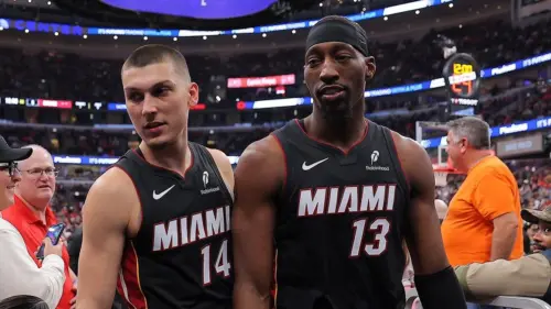 Cựu đồng đội Miami Heat, Bam Adebayo và Tyler Herro, xảy ra xích mích ở Las Vegas