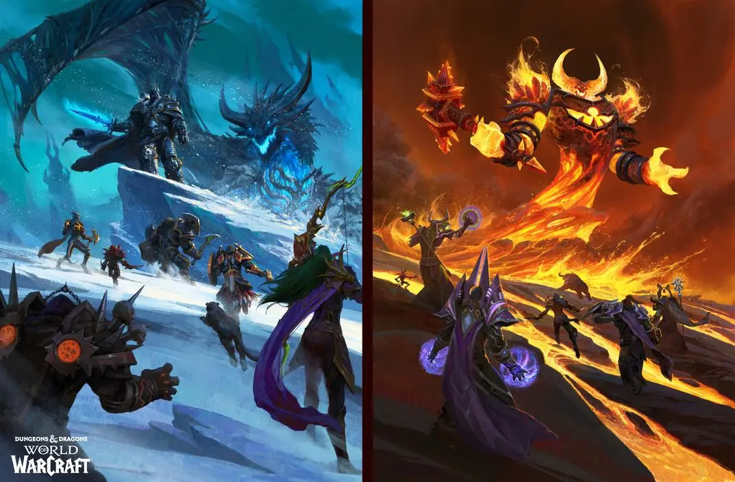 D&#038;D Hợp Tác Thế Giới Game, Công Bố Bộ Đồ World of Warcraft và Star Wars