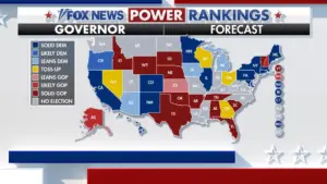 Fox News Power Rankings: Các cuộc đua thống đốc hàng đầu để theo dõi khi 36 tiểu bang bầu ra thống đốc mới
