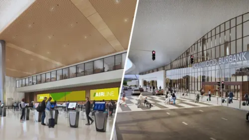 Hollywood Burbank Airport chuẩn bị ra mắt nhà ga hành khách mới